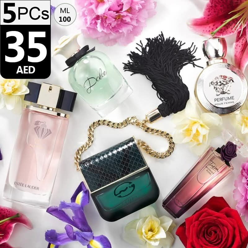 5PCS Perfume Set -100ML