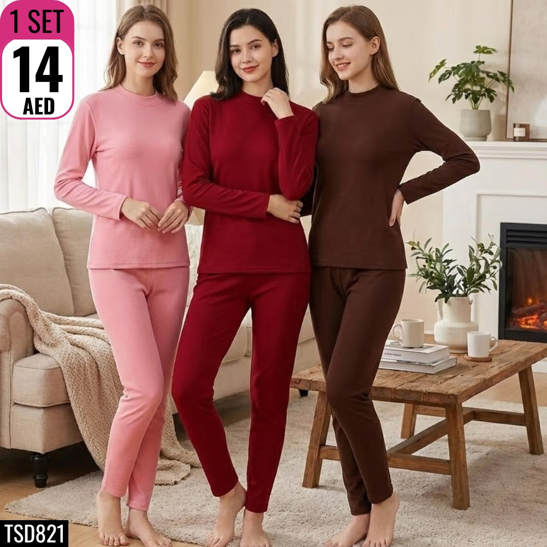Women’s Soft Full-Sleeve Pajama Set - TSD821