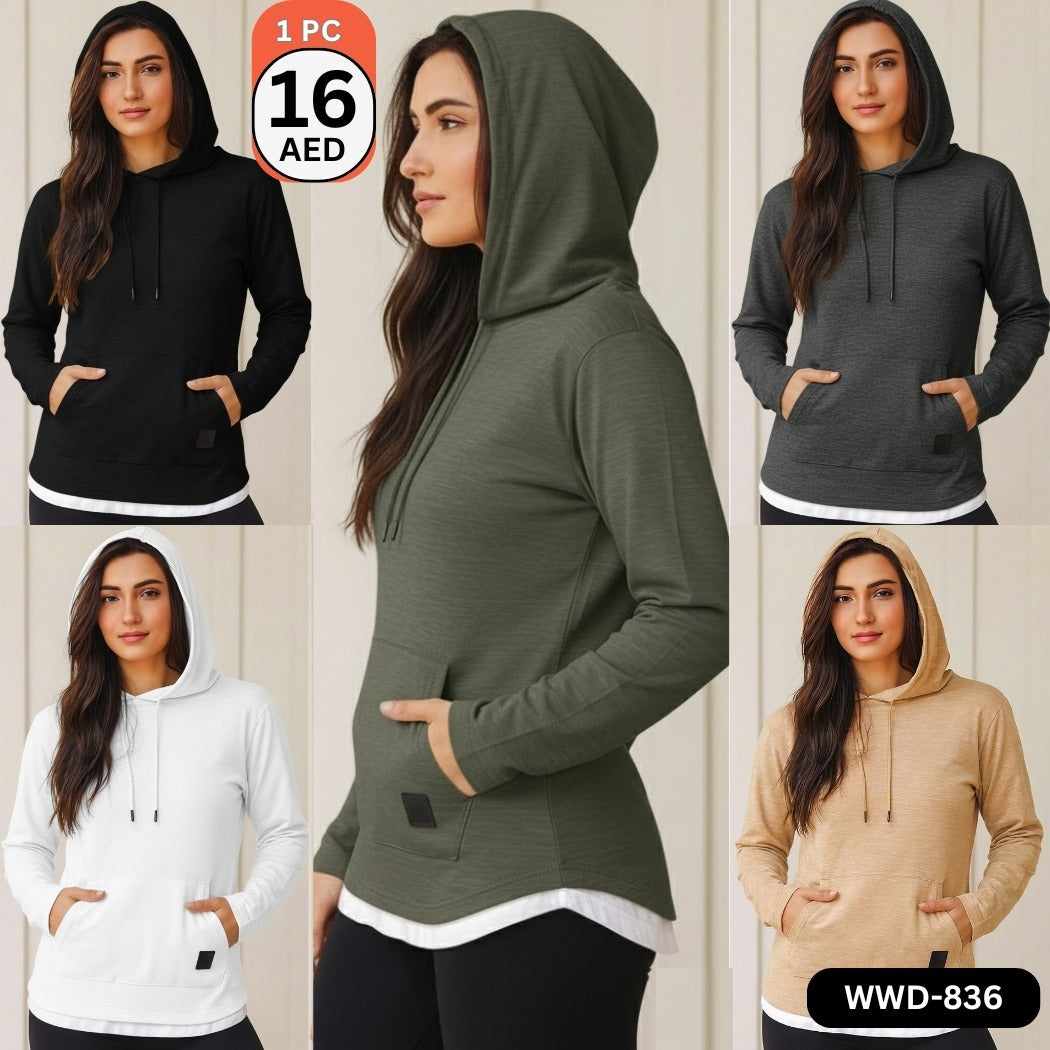 Women’s Casual Hoodie - WWD836