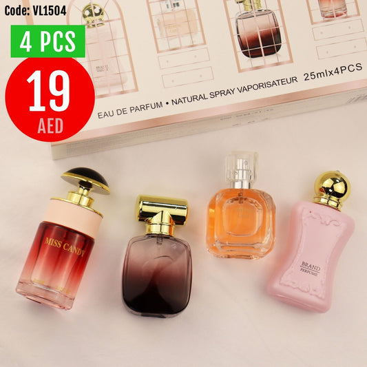 4 PCS Premium Perfume Gift Set