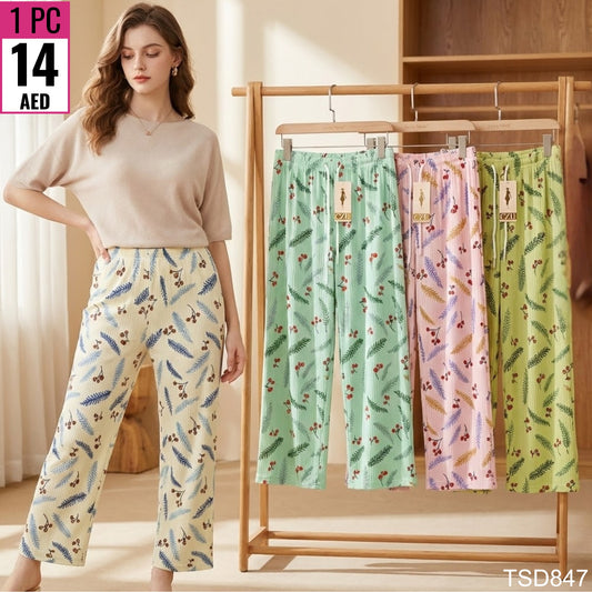 Women’s Soft Printed Lounge Pants – TSD847