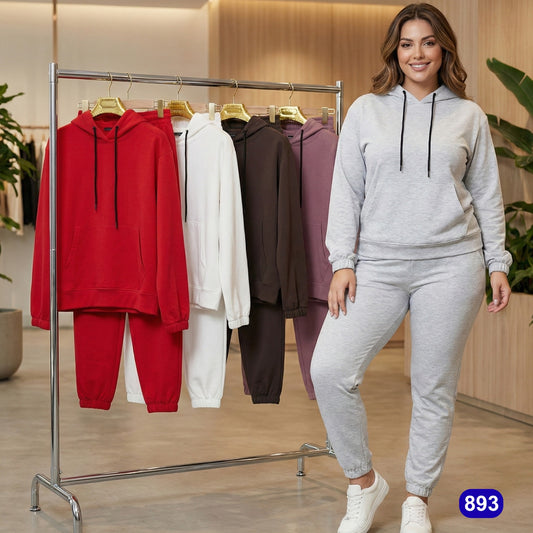 Women’s Classic Hooded Tracksuit Set – TSD893