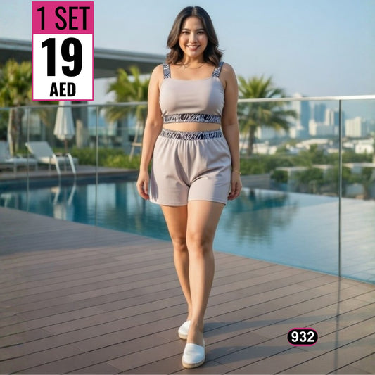 Women’s Casual Two-Piece Summer Set - 932