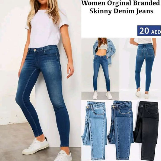 Women Origional Branded Skinny  Denim Jeans- CC003