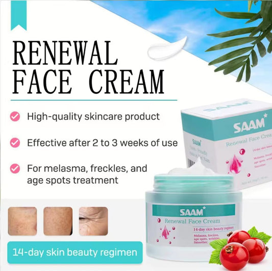 SAAM Renewal Face Cream – Fade Hyperpigmentation in Just Weeks