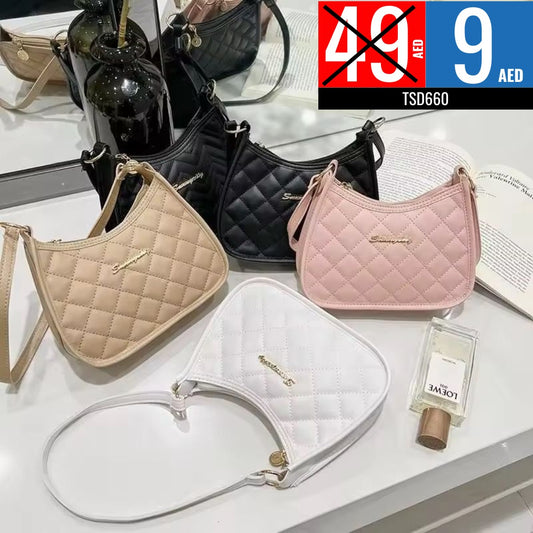 Quilted Chic Handbag - TSD660