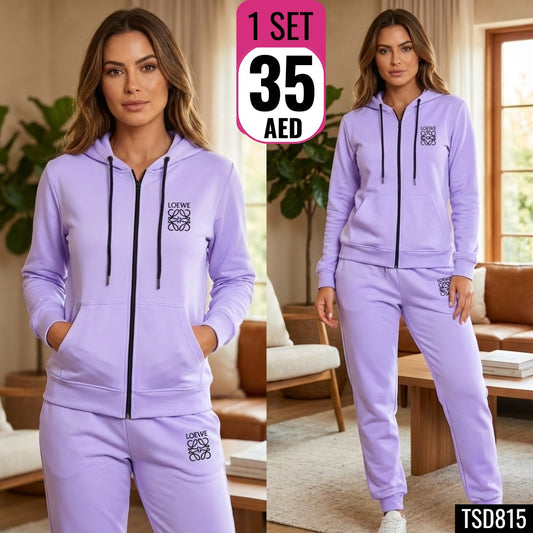 Loewe Inspired Hoodie &amp; Trouser Tracksuit - TSD815