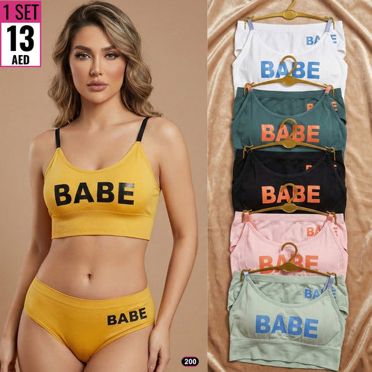 Babe Bra & Panty Set - TSD200