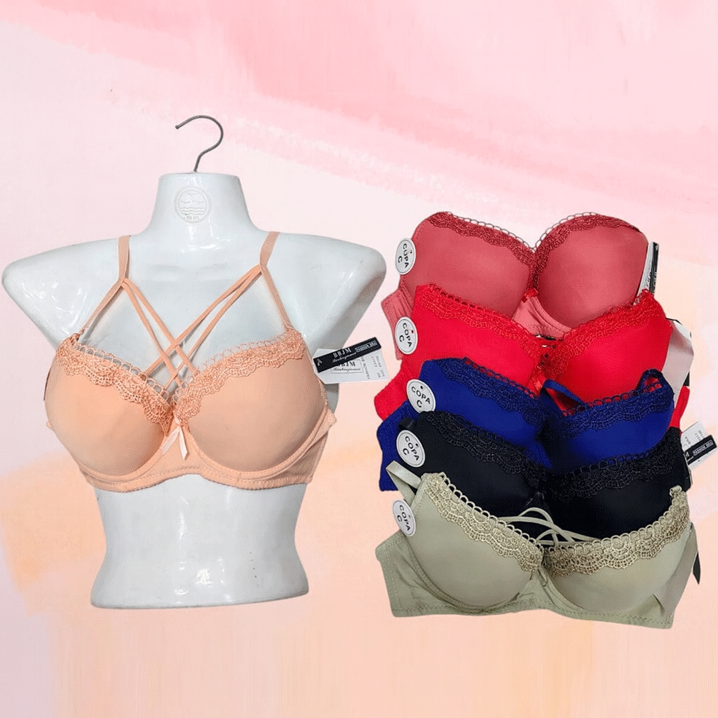 Women’s Lace Push-Up Bra - TSD355