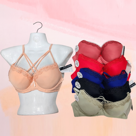 Women’s Lace Push-Up Bra - TSD355