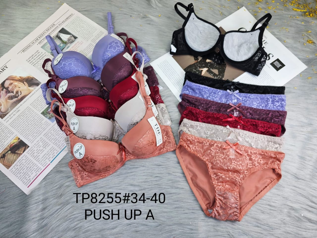 Pushup Bra and Panty Set - BP001