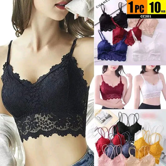 Women’s Lace Padded Bralette - CC201