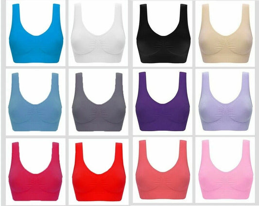 6 Pcs Seamless Comfort Bra set - CG193